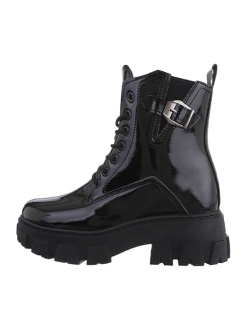 Ital-Design Stiefelette in Schwarz