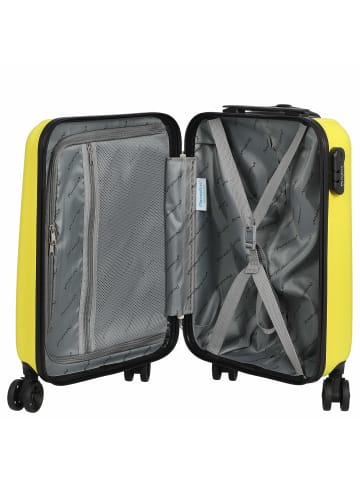 Check.In Aurora - 4-Rollen-Kabinentrolley 54 cm (limettengrün) in zitronengelb
