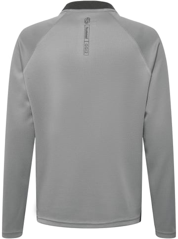 Hummel Halbreißverschluss Sweatshirt Raglanärmel Hmlgg12 Kinder in ALLOY