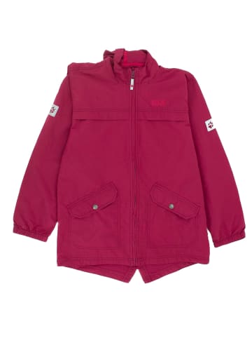 Jack Wolfskin Jacke Campo Road Parka Kids in Rosa 128