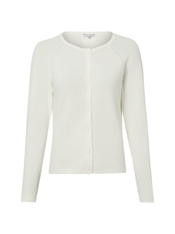 Marie Lund Strickjacke in ecru - 0001