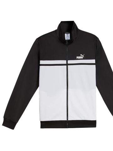 Puma Trainingsanzug in Schwarz/Weiß