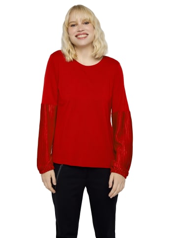 Gina Laura Longsleeve in apfelrot