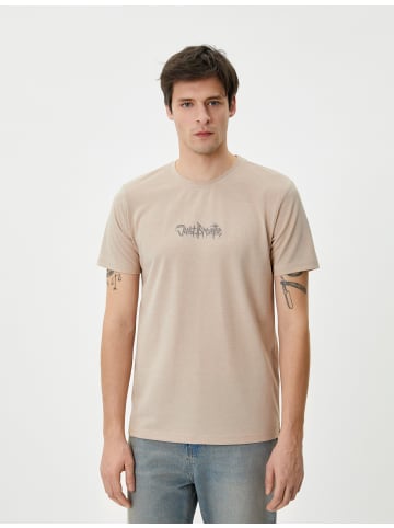 KOTON T-shirt in Beige