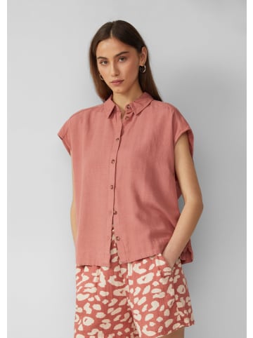 QS Bluse kurzarm in Orange