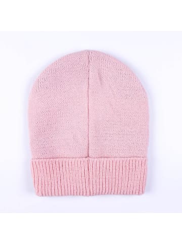 Peppa Pig Pig Kinder Wintermütze Strick Beanie Jungen Mädchen Winter Accessoire in Rosa