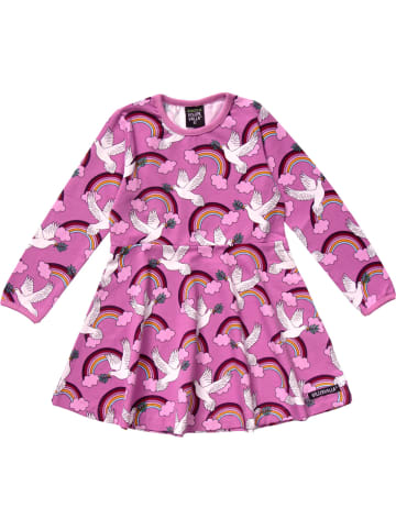 Villervalla Kleider Regenbogen Peace in rosa/pink