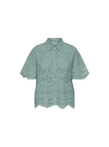 ONLY Halbarmbluse in blue surf