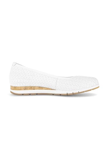 Gabor Sportliche Ballerinas in weiß