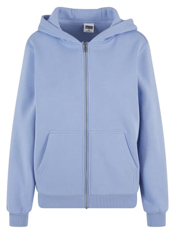 Urban Classics Urban Classics Ladies Fluffy Zip Cardigan in powderblue