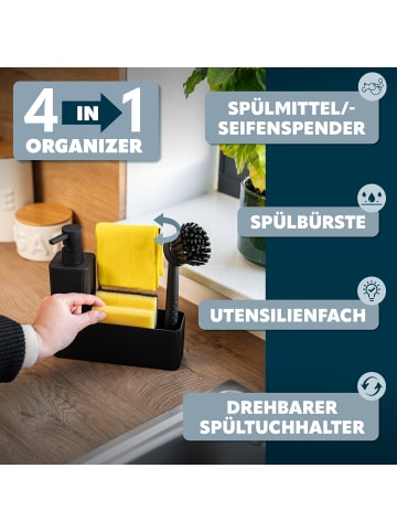 eluno Spülbecken Organizer ca. 20,5 x 22,5 x 6,5 cm (B/H/T)