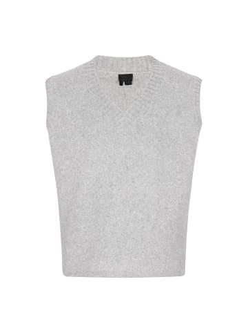 DreiMaster Damen Pullunder in Grau Melange