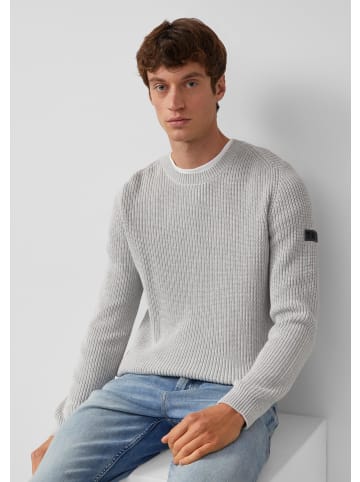 s.Oliver Strickpullover in 94W0_grau meliert