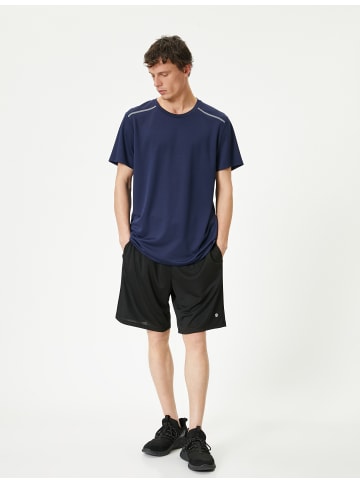 KOTON T-shirt in Marineblau