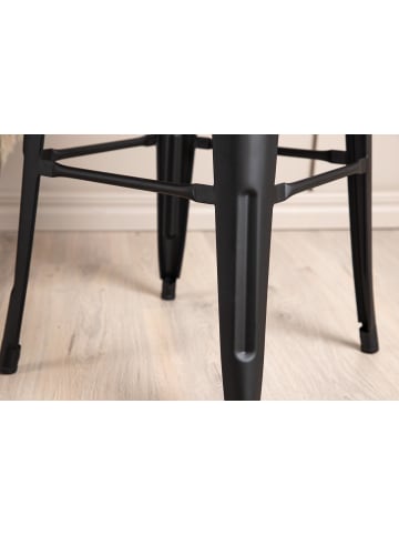 ebuy24 Barhocker Tempe Schwarz 4er Set
