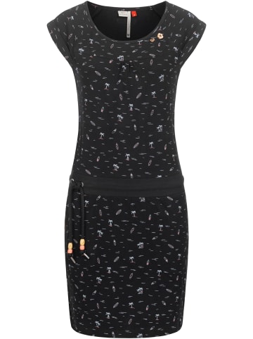 ragwear Sommerkleid Penelope in Black Print A22