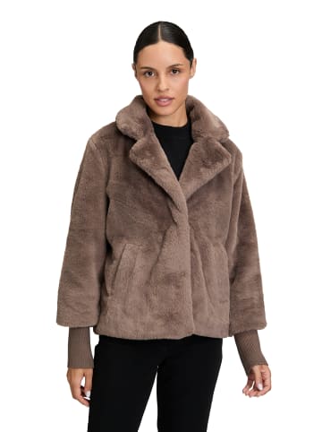 Betty Barclay Outdoorjacke mit Plüsch in Braun