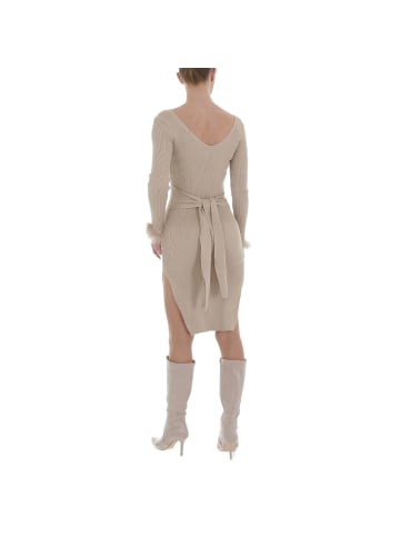 Ital-Design Kleid in Beige