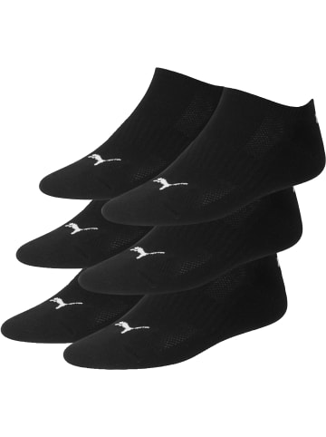 Puma Socks Unisex-Sneaker-Socken 3 Paar in schwarz