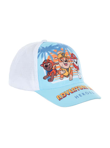 Paw Patrol Rubble Marshall Zuma Baseball-Cap Mütze Kappe Sommer-Hut in Weiß