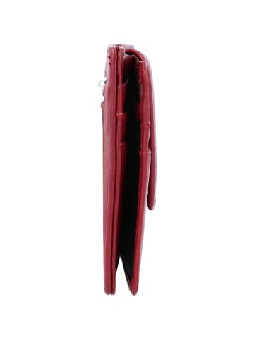Esquire Oslo Kreditkartenetui RFID Leder 9,5 cm in rot