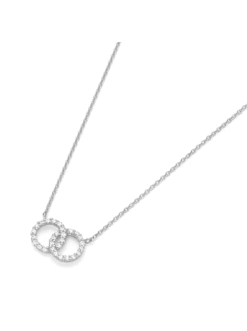 Smart Jewel Collier Mit Zirkonia in Weiss