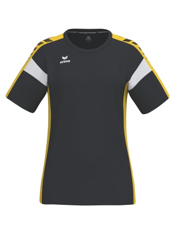 erima Damen T-Shirt function in schwarz/gelb