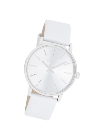Oozoo Analog-Armbanduhr Oozoo Timepieces weiß mittel (ca. 36mm)