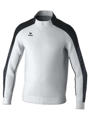 erima Kinder Trainingsjacke in weiss/schwarz