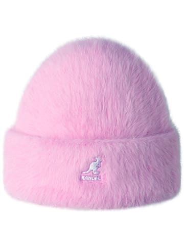 kangol Strickmütze in lila