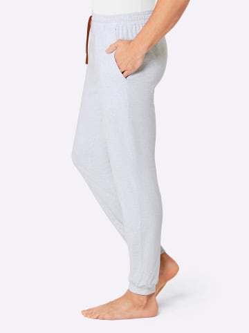 WITT WEIDEN Hose lang in hellgrau-meliert