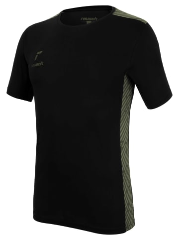 Reusch Kurzarmtrikot Active Shirt in 7050 black / desert green
