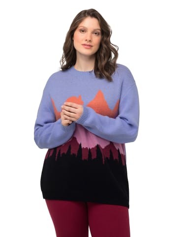 Ulla Popken Pullover in helles violett