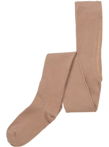 Minymo Strumpfhose "Stocking-solid" in Braun