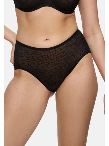Triumph Maxi Slip Signature Sheer in Schwarz