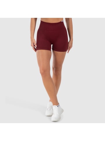 SMILODOX Shorts Kalea Seamless Scrunch in Bordeaux