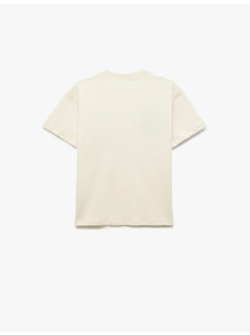 KOTON TSHIRT SS in Ekru