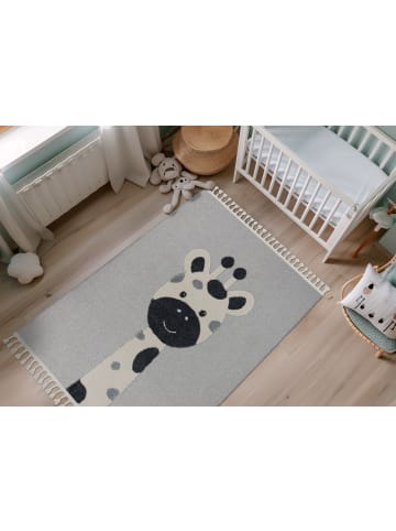 Vivorum Kinder Teppich Modena 417 in grau - rechteckig