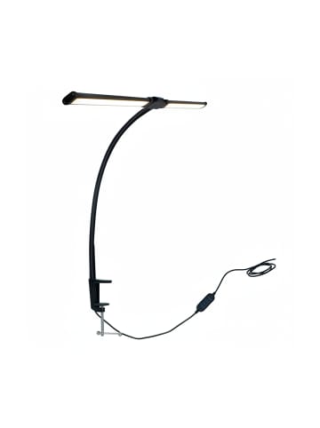 relaxdays Schreibtischlampe "USB" in Schwarz – 61 cm