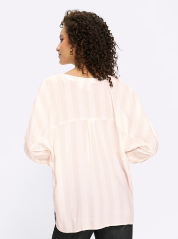 Heine Gestreifte Bluse in ecru-sand-gestreift