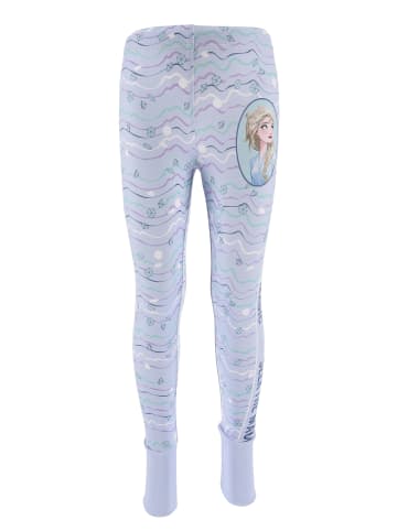 Disney Frozen Leggings Elsa Hose in Blau