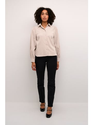 Kaffe Langarm - Hemd KAhermine in Feather Gray C.