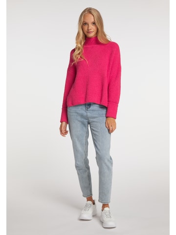 myMo Damen Strickpullover in Pink