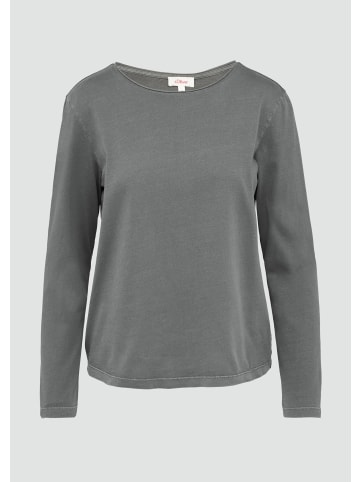 s.Oliver T-Shirt in 9826_dunkelgrau