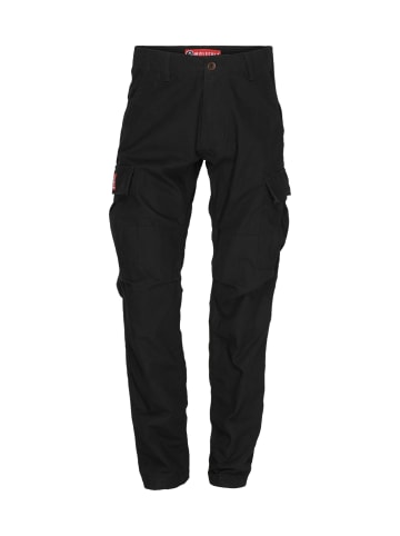 Molecule Cargohose Fitted in Black