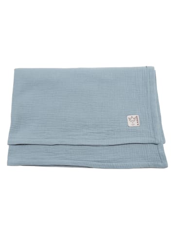 Kaiser Naturfellprodukte Sommer Babydecke Muslin slit green