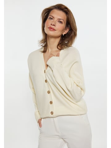 usha WHITE LABEL Damen Cardigan in CREME