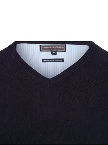 Finshley & Harding Pullover in marine - 0011