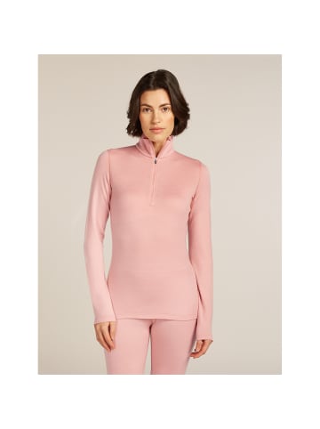 icebreaker Kleider 260 Tech LS Half Zip in Rose402