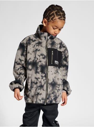 Sometime Soon Fleece-Jacke Reflektierend Logo Stscrest Kinder in STEEPLE GRAY